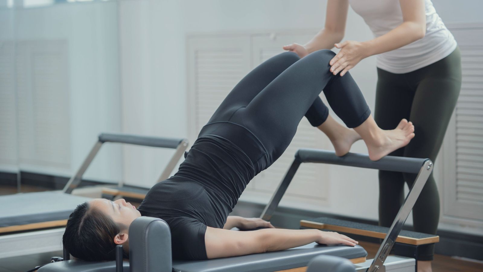 Pilates class in session at Studio Mind Your Body